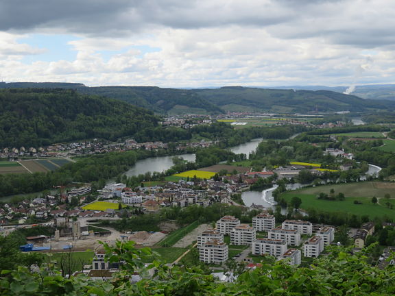 Слияние трех рек: вид с панорамной точки Гебенсторфер Хорн