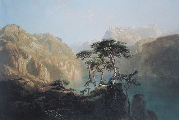 А. Калам. Фирвальдштетское озеро. 1851 г.