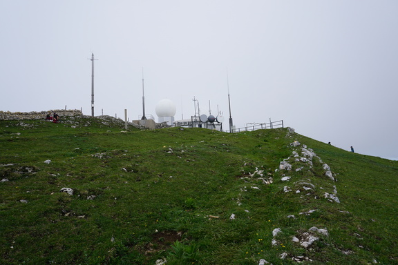 Радар Skyguide на вершине Доль