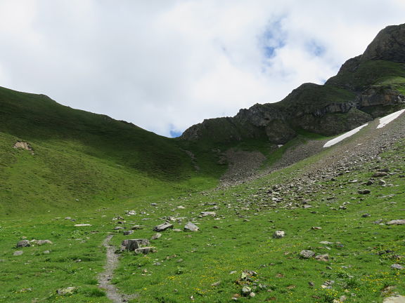 Перевал Фоопасс со стороны кантона Гларус