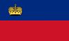 Флаг княжества Лихтенштейн