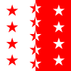 Флаг кантона Вале