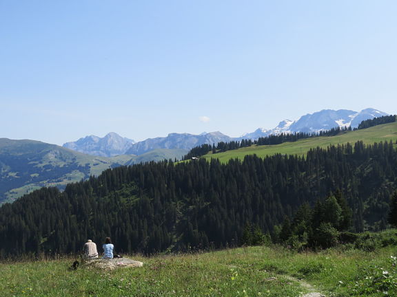 Пикник с видом на Бернские Альпы
