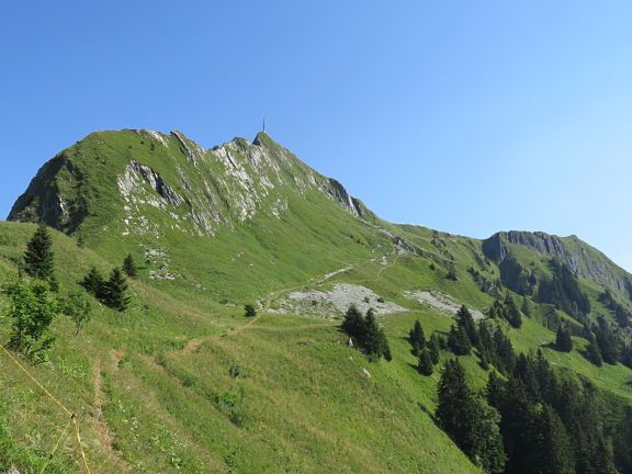 Вид на вершину Роше-де-Нэ