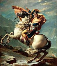Жак Луи Давид.Бонапарт на перевале Сен-Бернар 20 мая 1800 г.